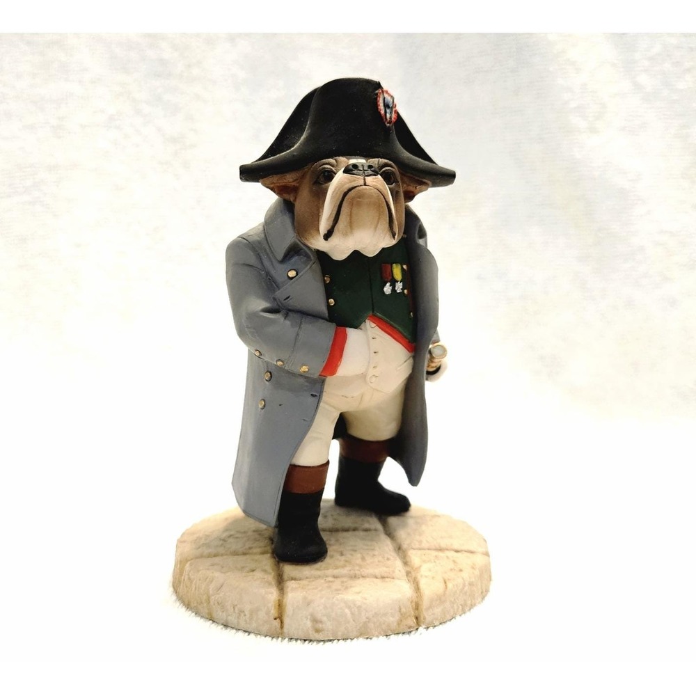 Rare Robert Harrop CC121 Napoleon Bulldog Doggie People Retired 2004 HandPainted